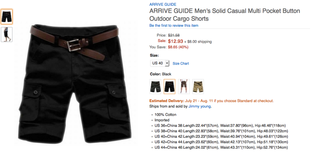 Amazon Shorts
